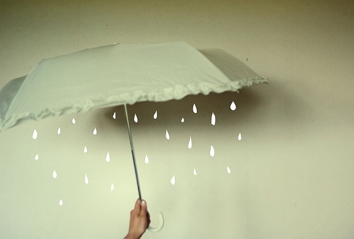 art, chuva and guarda chuva