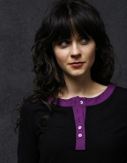 actress, curls and fringe