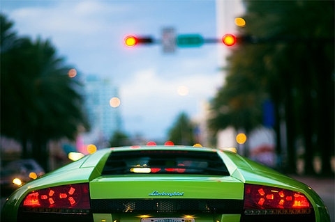 car,  fast and  green