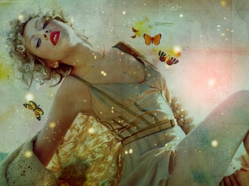 butterflies, christina aguilera and magic