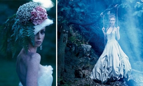 blue,  diptych and  dress
