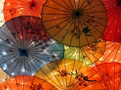 chinese,  colorful and  lights