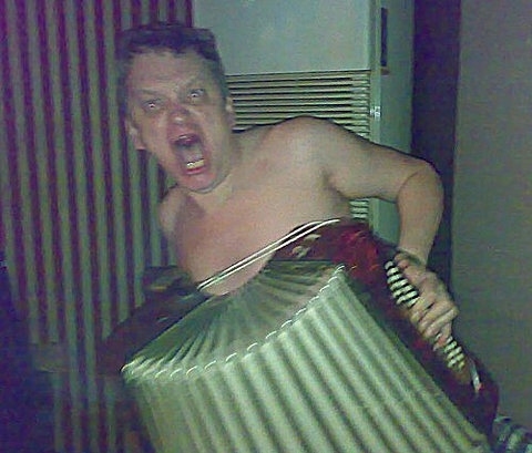 accordian, bizarre and crazy