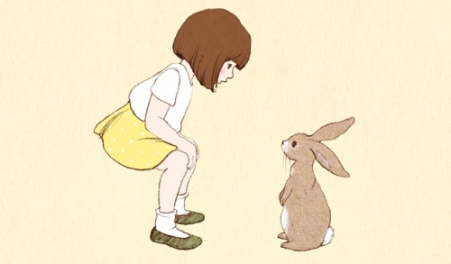1973,  bella and boo and  bunny