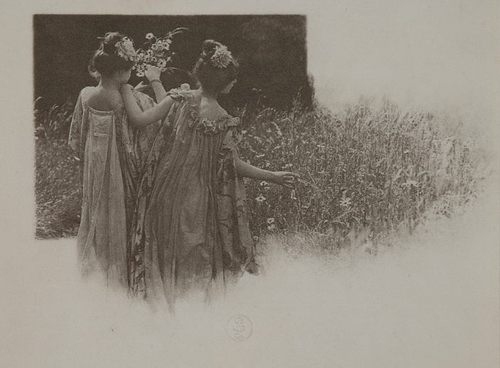 ethereal, flowers and ladies