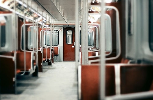 empty, photography and subway
