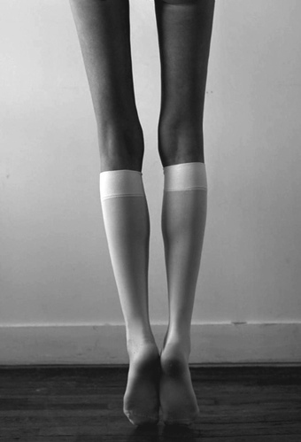 black and white, feet and legs
