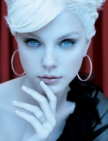 blue eyes, fashion and jessica stam