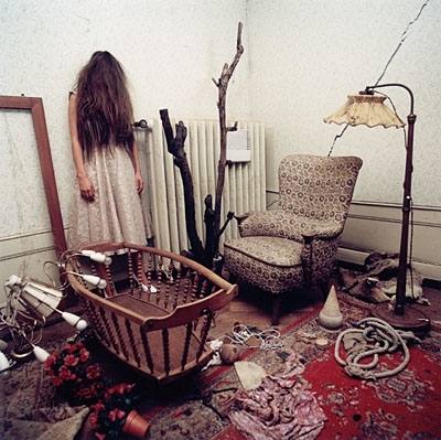 chantel michel, color photograph and creepy