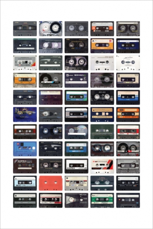 casettes, cassette tapes and cassettes