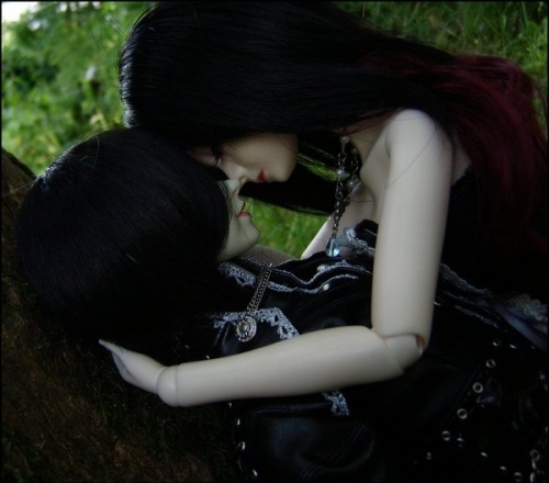 bjd, couple and cute