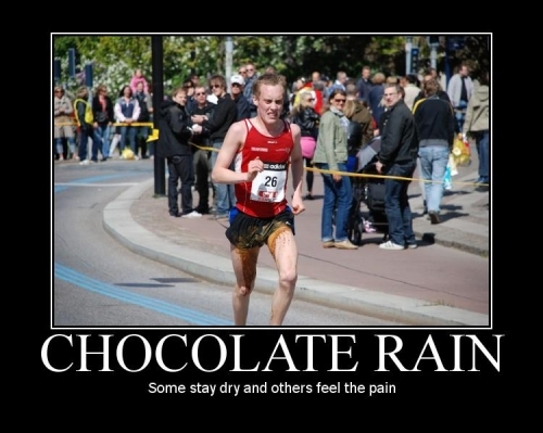 chocolate rain, diarrhea and funny