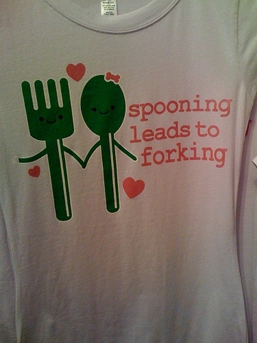cutlery, fork and spoon