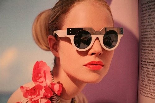 fashion, glasses and model