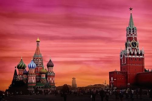 colors, kreml and moscow