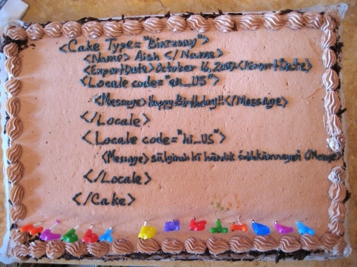 cake, code and computer