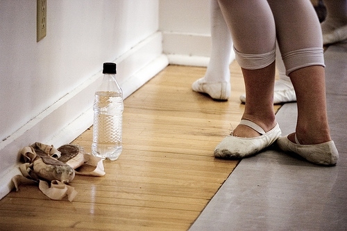 ballerina, ballet and ballet shoes