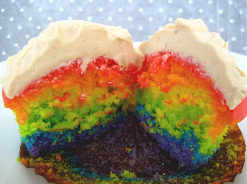 colorful, colors and cupcake