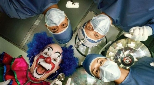 clown,  crazy and  doctor