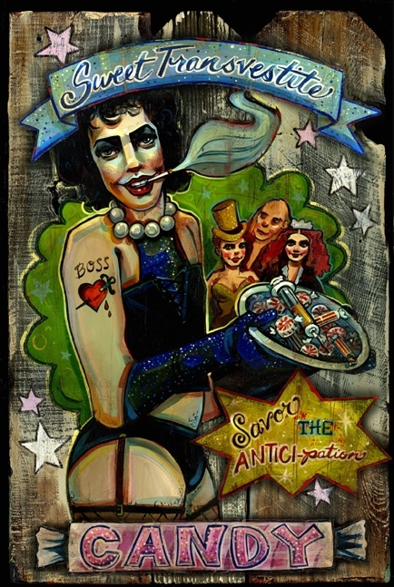 humor, painting and rhps