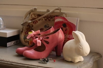 fashion,  pink and  rabbit