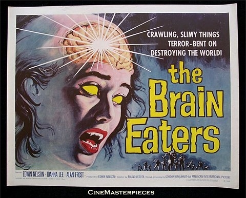 brain, covers or posters and eaters
