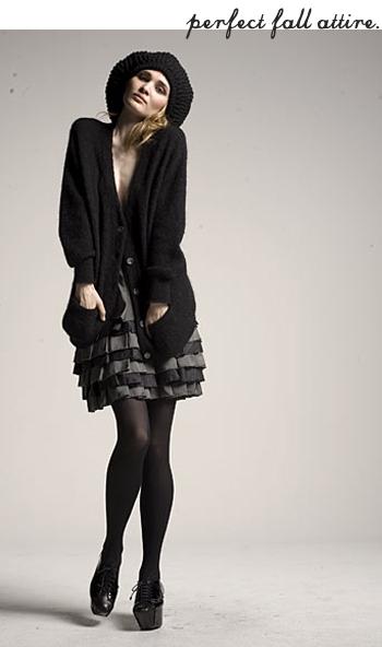 black, cardigan and clothes