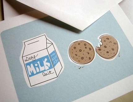 cards, cookies and illustration