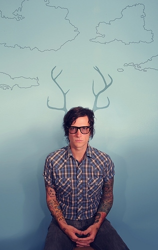 antlers, blue and boy