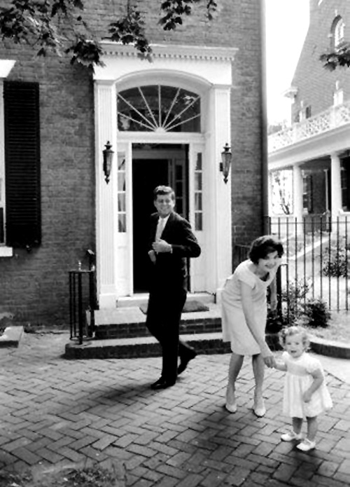 black, caroline kennedy and first family