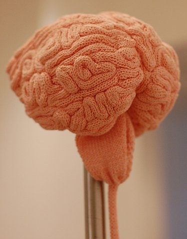brain, knitting and postmodern