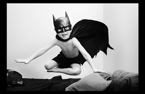 batman, black and white and cape