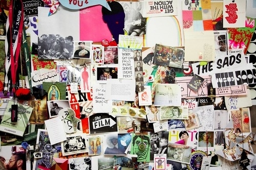 clutter, collage and poster