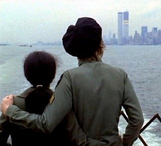 john lennon,  new york and  twin towers