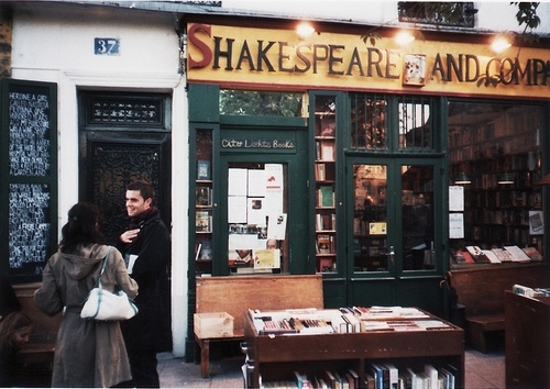 books, bookshop and exterior