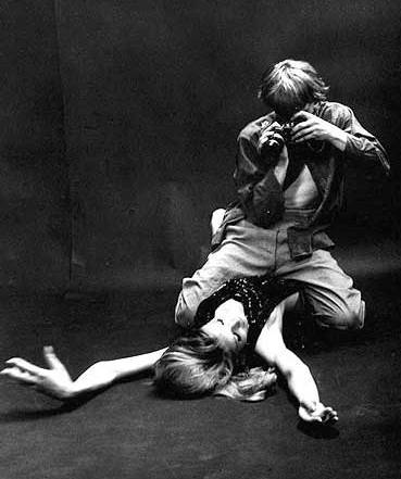 antonioni, black and white and blow up