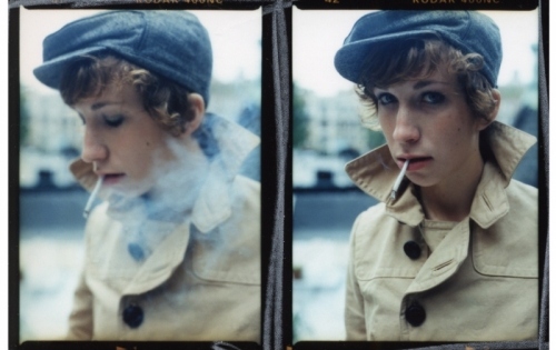 androgynous,  anna wolf and  cigarette