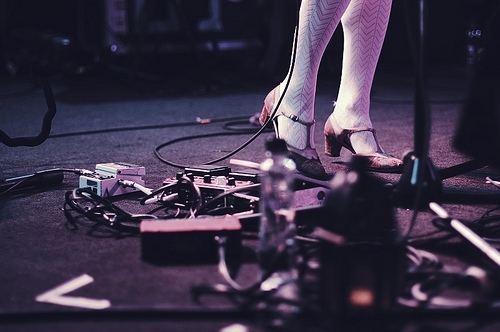 effects pedal, feist and music