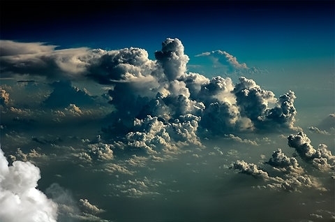 clouds,  fotografia and  nature