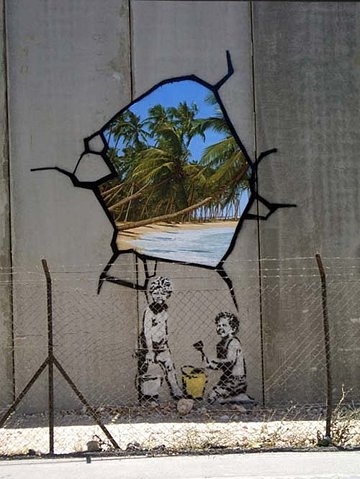 art, banksy and israel
