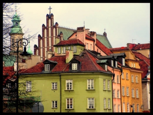 architecture, buildings and colourful