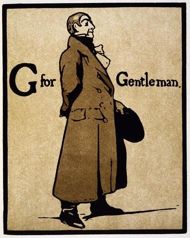 brown, gentleman and illustration