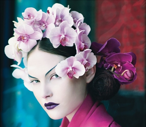 catherine mcneil, fashion and flowers