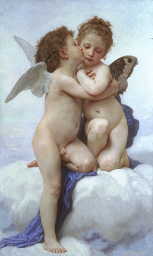 19th century, angels and art