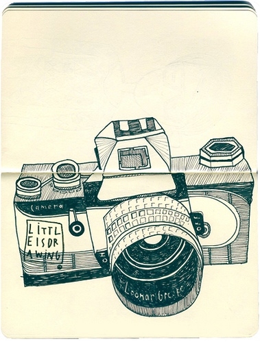 camera, cameras and drawing