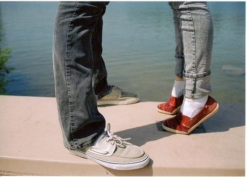 boy, love and shoes