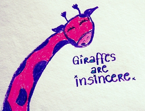 ? ? ?, giraffe and giraffes