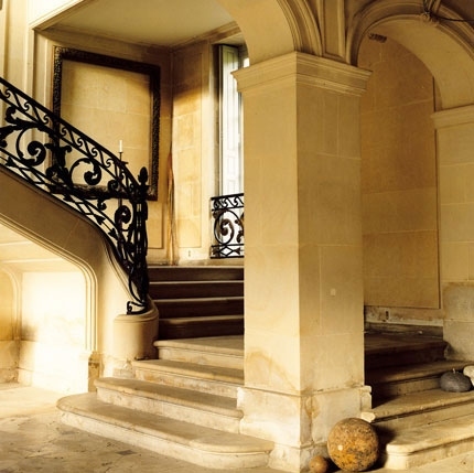architecture, bannister and beige