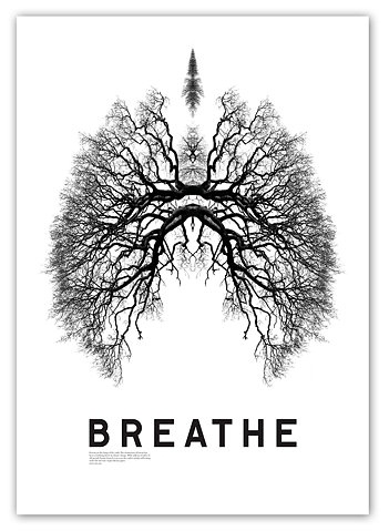 breath, design and illustration