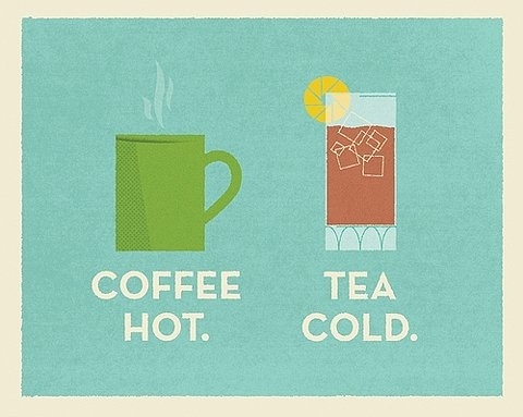 coffee, cold and graphic design